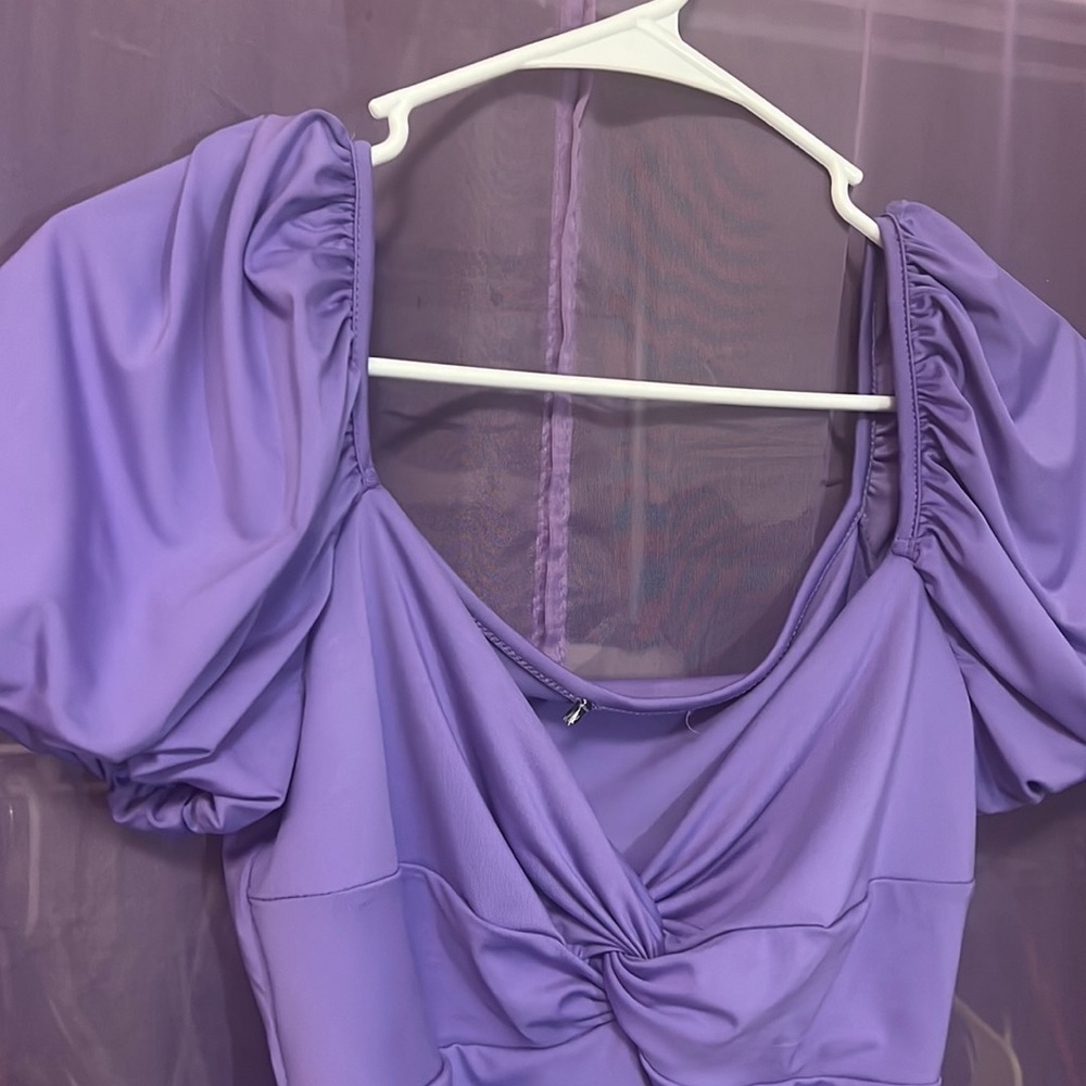 Light purple bodysuit